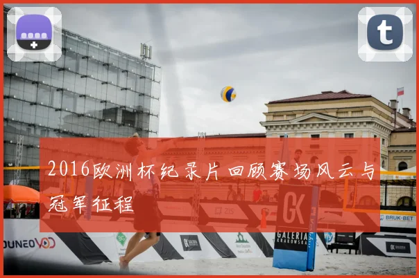 2016欧洲杯纪录片回顾赛场风云与冠军征程